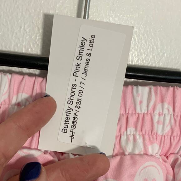 Be Elizabeth Butterfly Shorts NWT size 7 - Picture 4 of 4